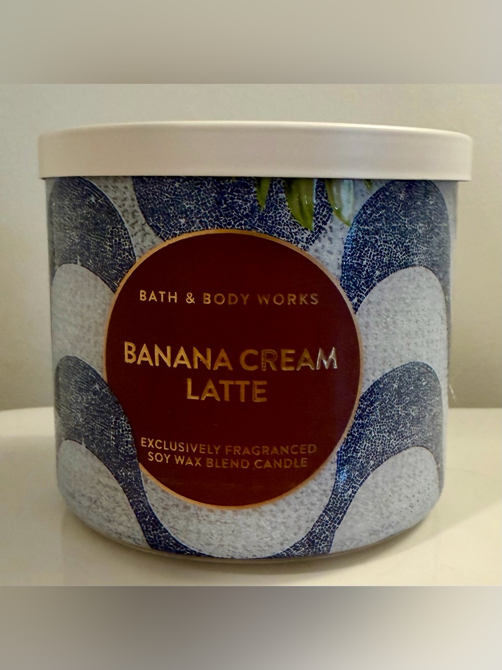 Bath & Body Works Banana Cream Latte Candle
